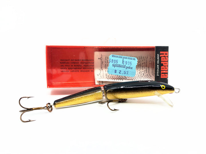 Rapala Jointed Minnow J-11 G Gold Color w/Box