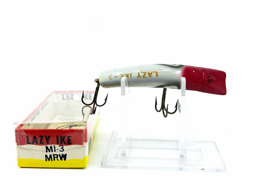 Lazy Ike Metallic Ike MI-3 MRW Metallic Red/White Color with Box