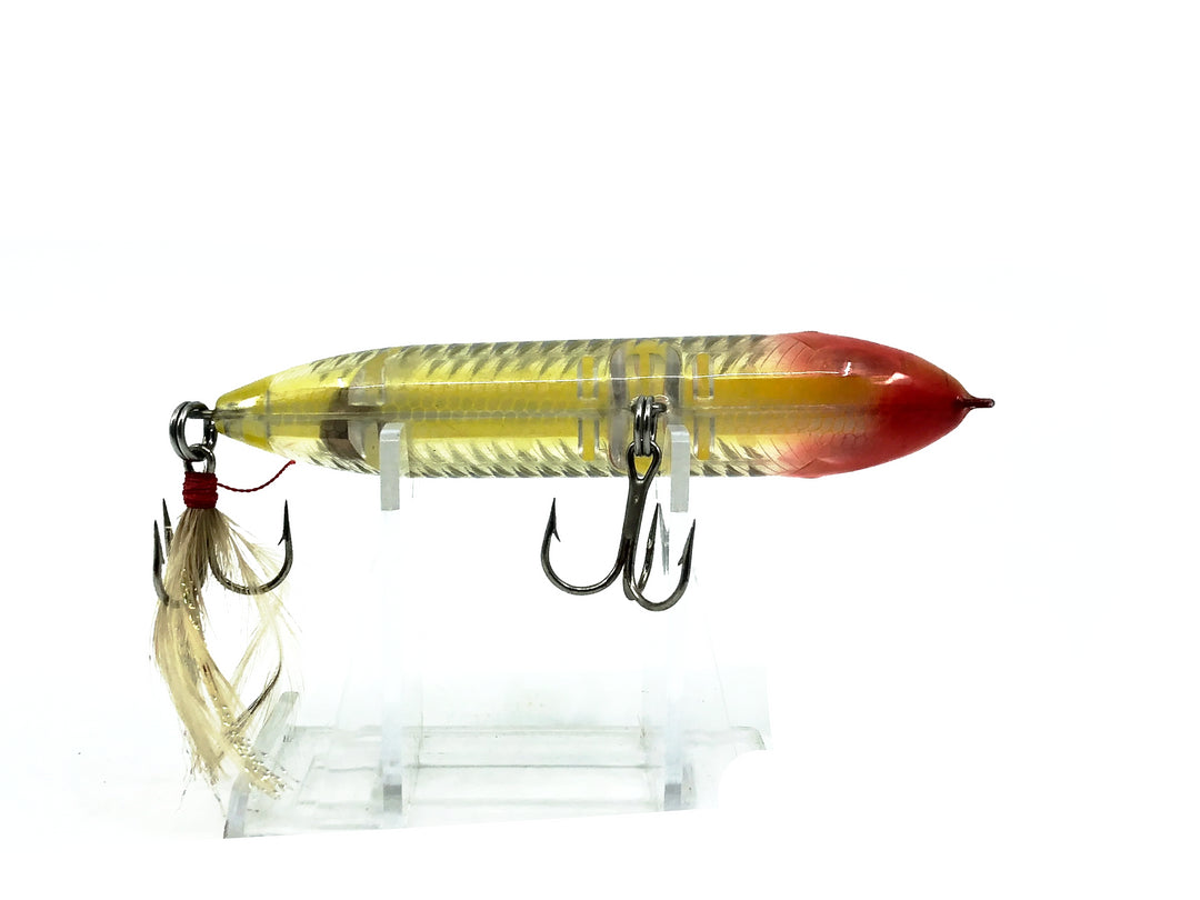 Heddon Feather Dressed Super Spook JR. XRY Yellow Shore Minnow Color