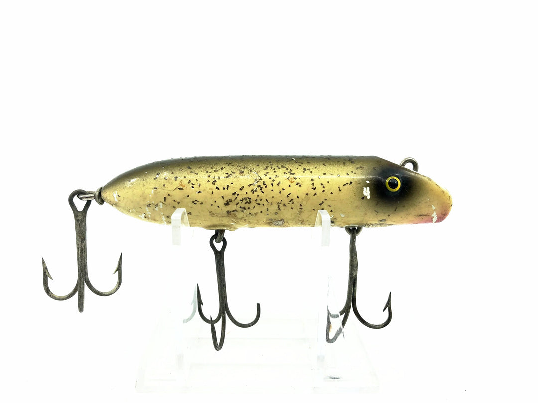 South Bend / Best-O-Luck Wobbler, S3 Silver Speckled/White/Green Color