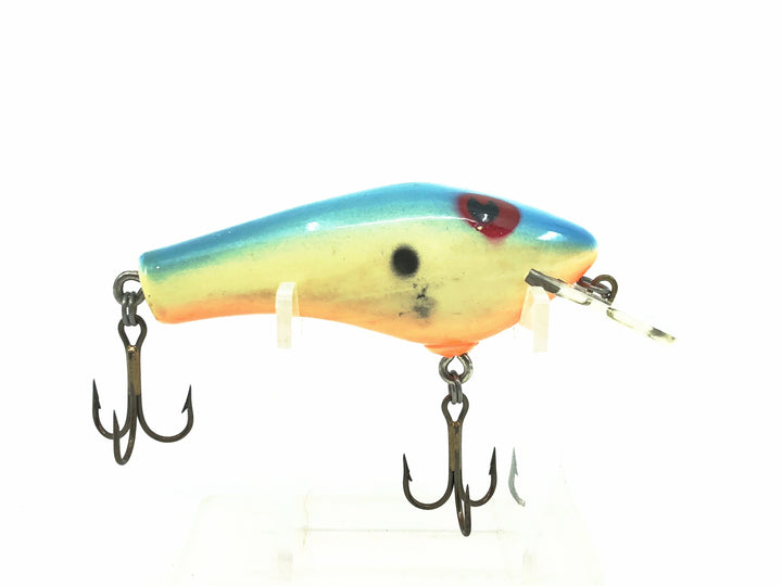 Poe's Super Cedar Shallow Bait,&nbsp;#41 Blue/Pearl White/Hot Belly Color