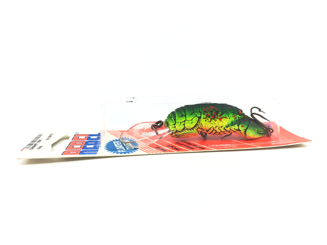 Rebel Big Craw, Chartreuse Crawfish Color on Card