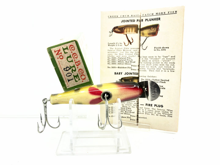 Creek Chub Baby Pikie 900, #01 Perch Color w/Box & Paperwork