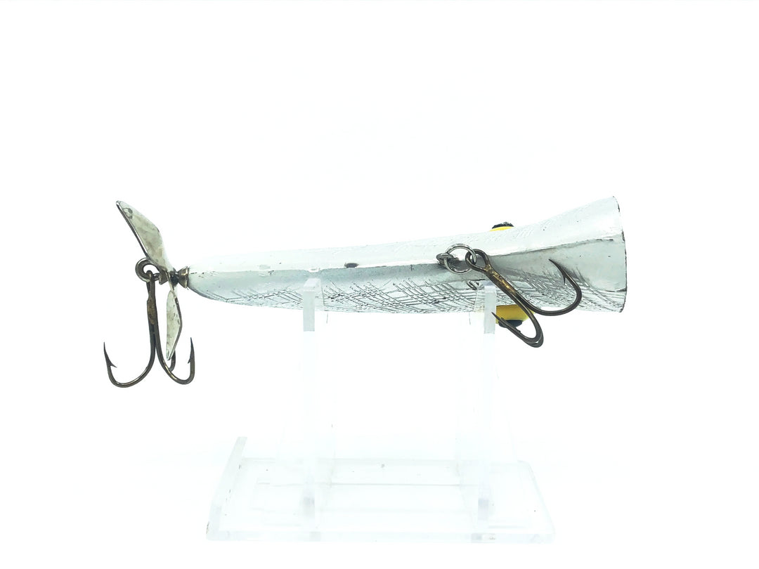 Rabble Rouser Topwater Series R, Silver/Black Back Color