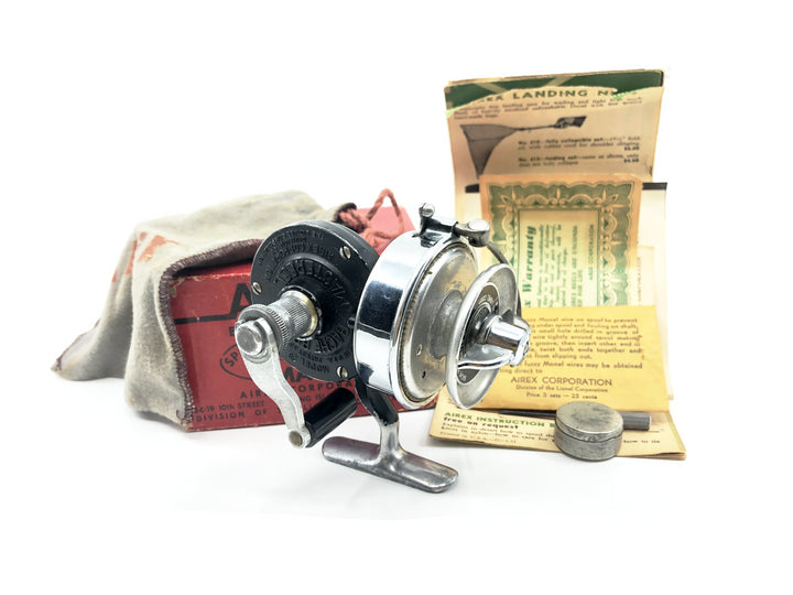 Airex (Bache Brown) Mastereel Model 2B Spinning Reel, Box, Paperwork &amp; Accessories