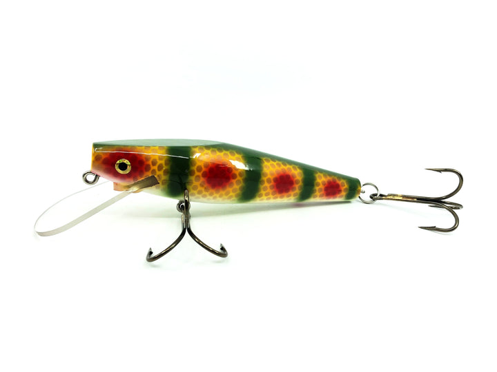 Wiley 6 1/2" Straight Deep Diver, Perch-Special (White Belly) Color