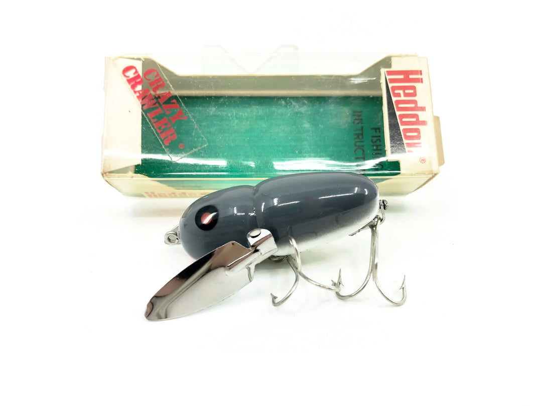 Heddon Crazy Crawler 9120, GM Grey Mouse Color in Box