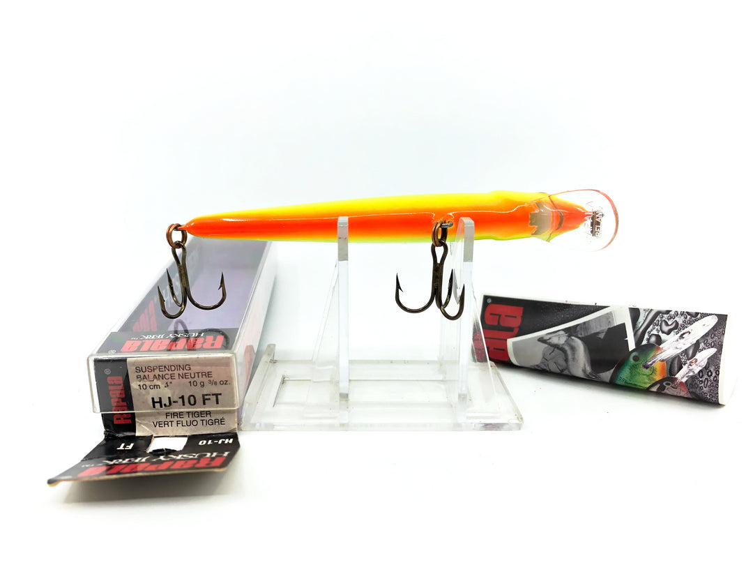 Rapala Husky Jerk HJ-10, FT Firetiger Color with Box - Older Color