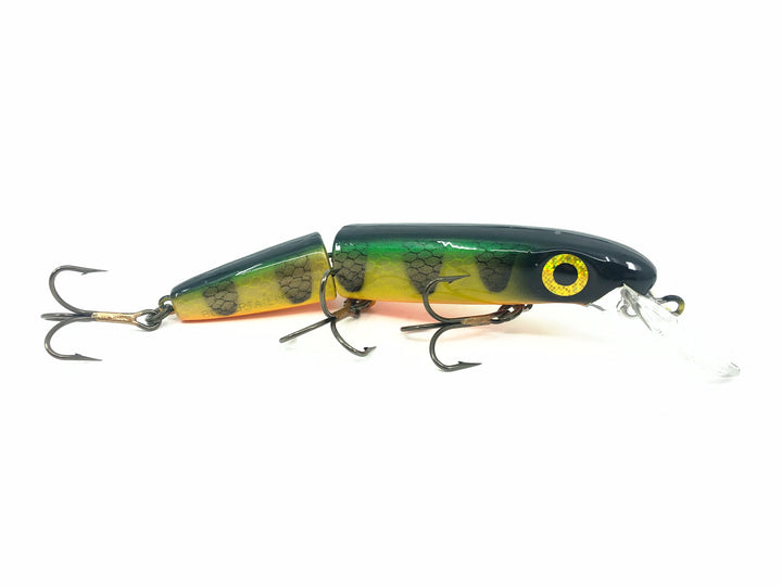 Joe Bucher Tackle Co. Buchertail Jointed Baby Depth Raider 6", Perch Color