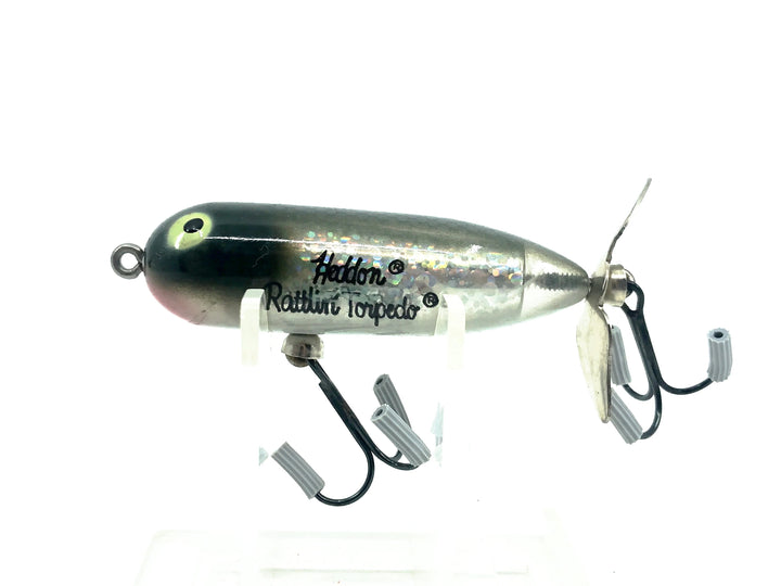 Heddon Denny Brauer Rattlin' Baby Torpedo, DLS Lightning Shad Color