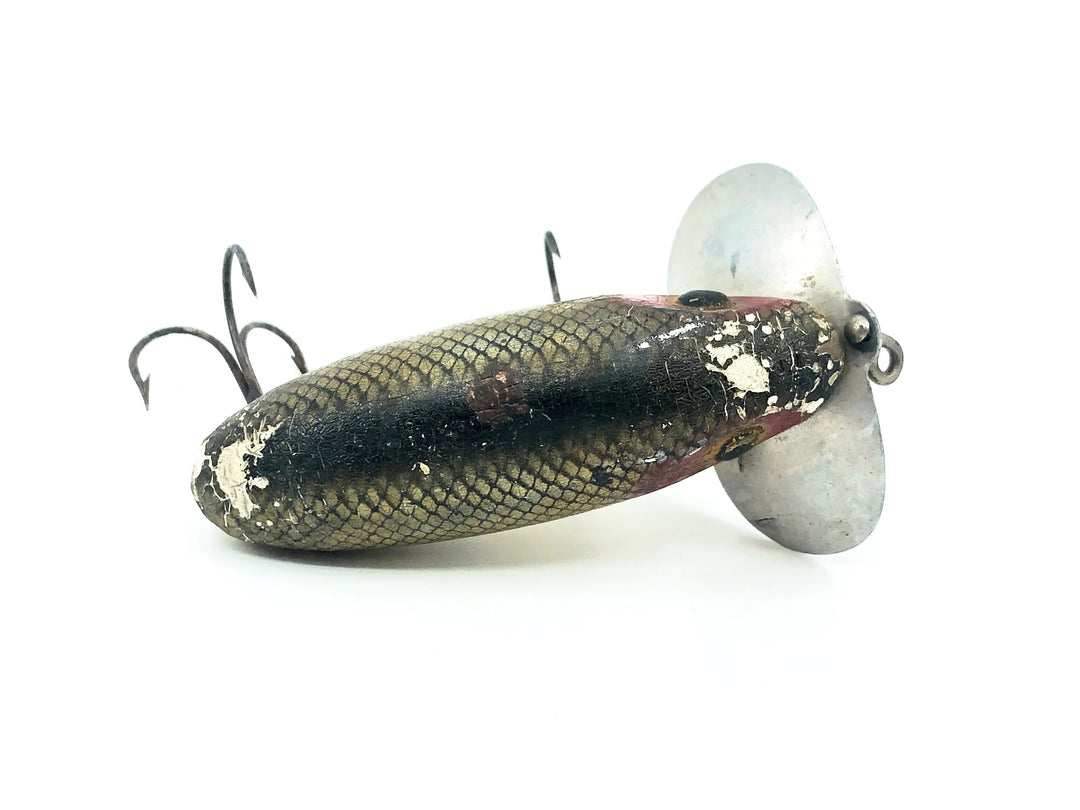 Arbogast Jitterbug 5/8oz 1st Gen Hardware, Shad Color, Cedar Jitterbug