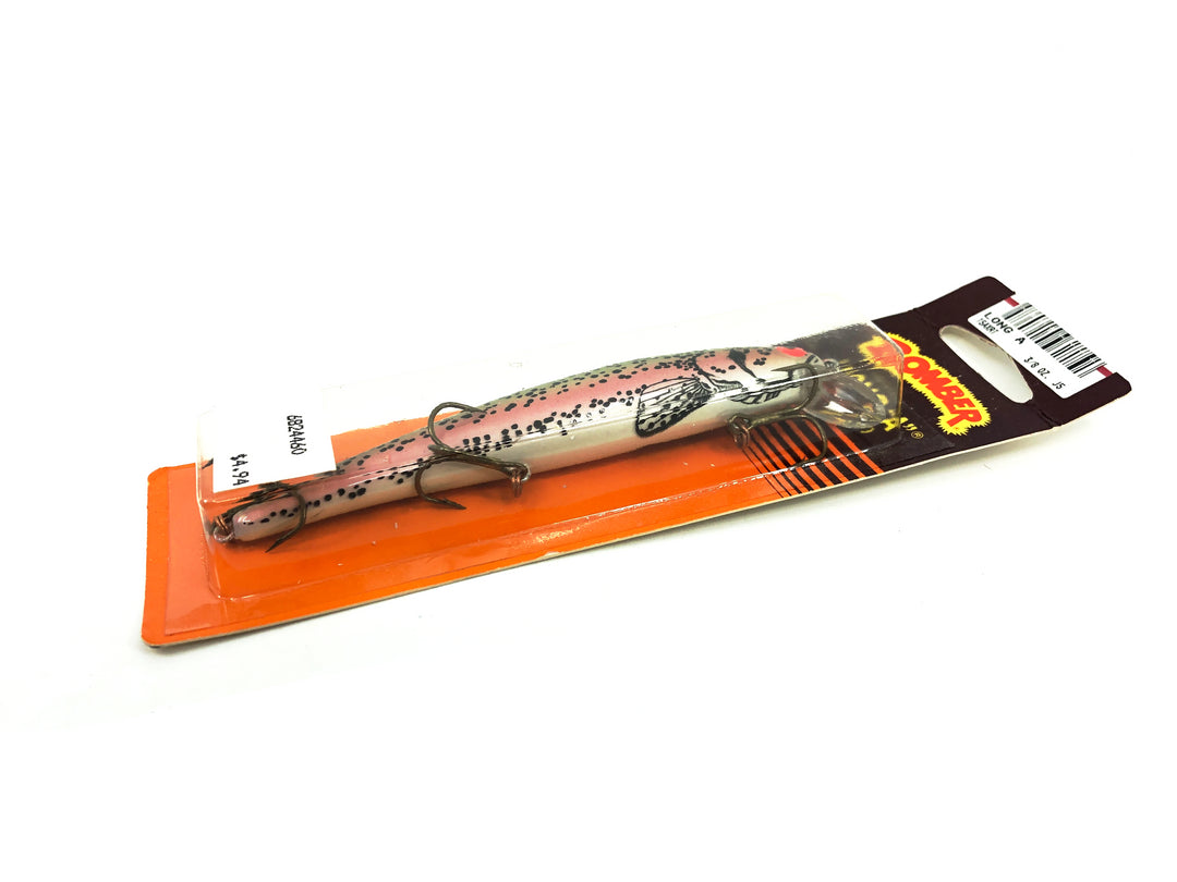 Bomber Long A 15A, XRT Rainbow Trout Color on Card