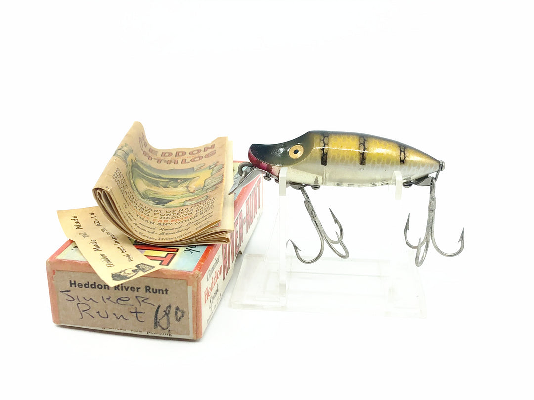 Heddon River Runt Spook Sinker 9110-M, Pike Color with Box