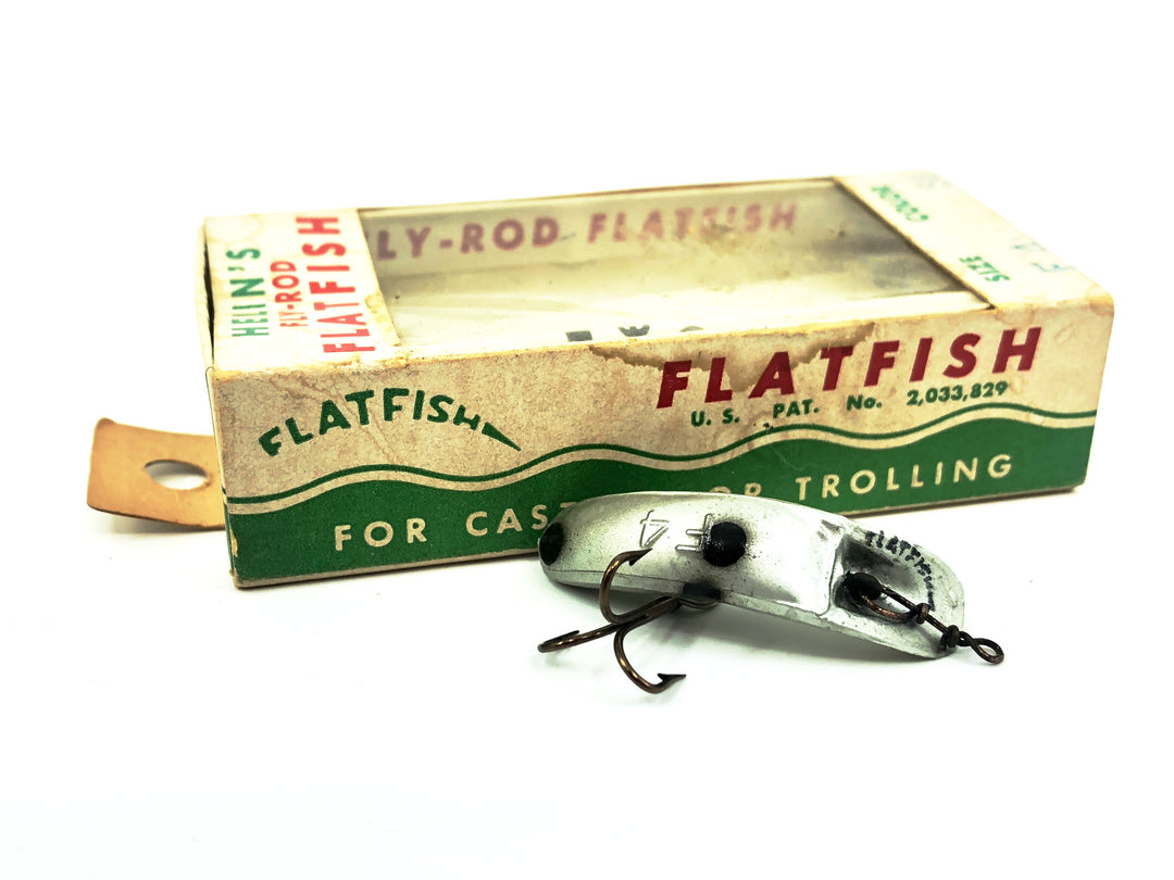 Helin Flatfish F4, SI Silver Color in Box