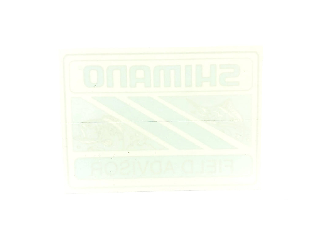 Shimano Field Advisor Vintage Sticker