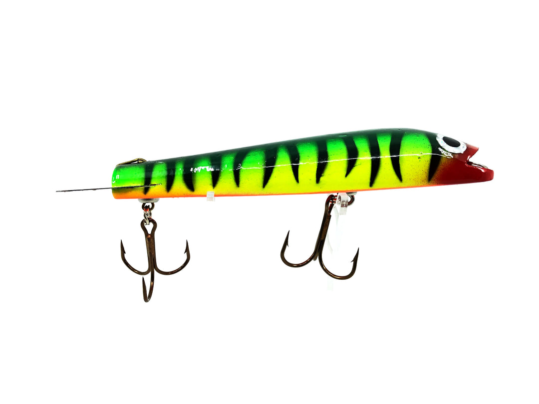 Bobbie 6 1/2" Jerk Bait, Fire Tiger Color