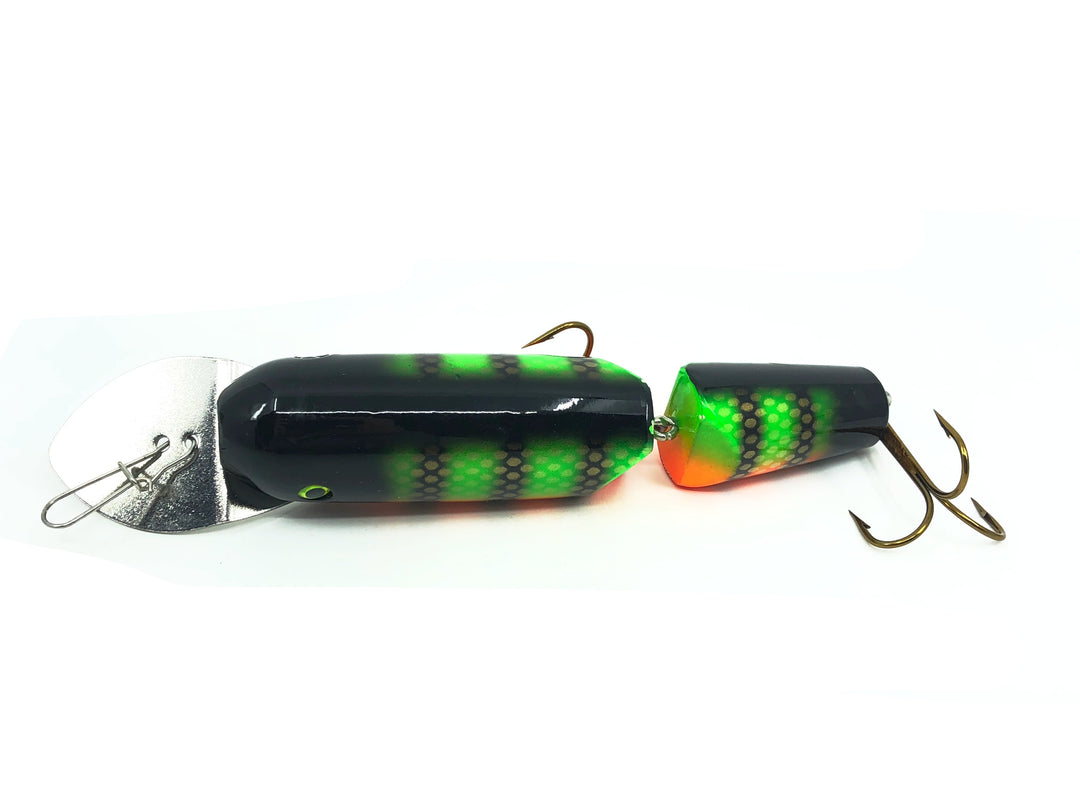 Leo-Lure, Leo-Musky Dawg, Custom Color, Special Flo. Okoboji Perch Color