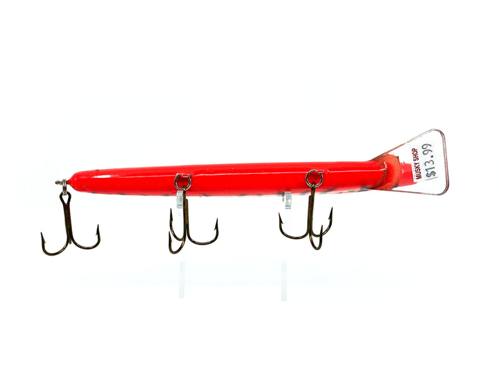 Slammer 7" Minnow Lure, Red Dragon Color