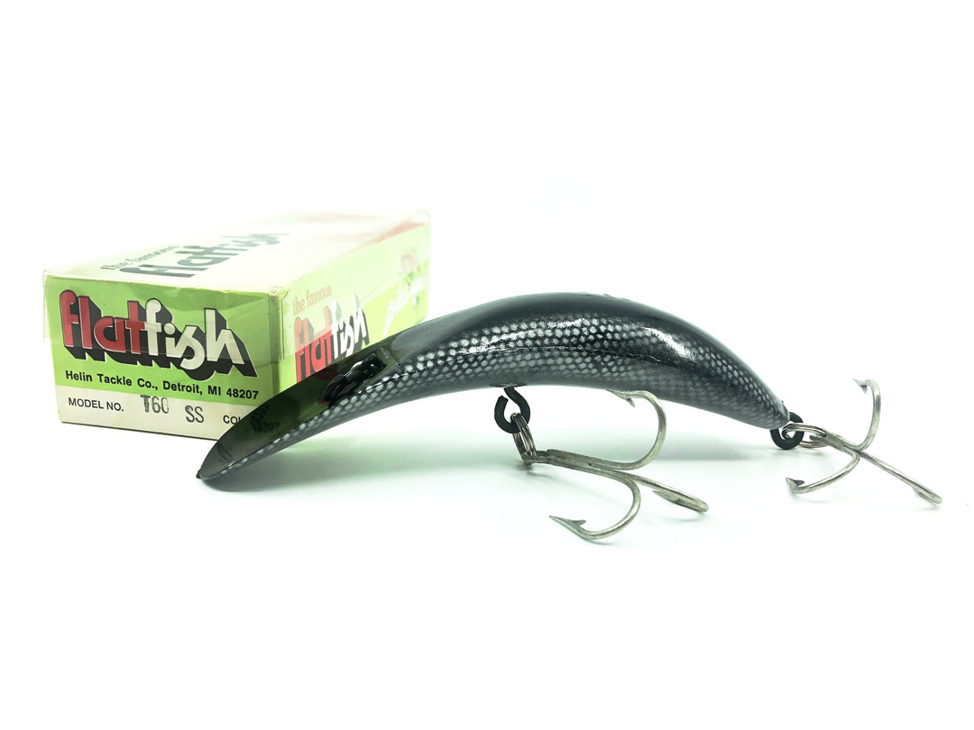 Helin Flatfish T60, SS Small Alminuim Scale Color with Box