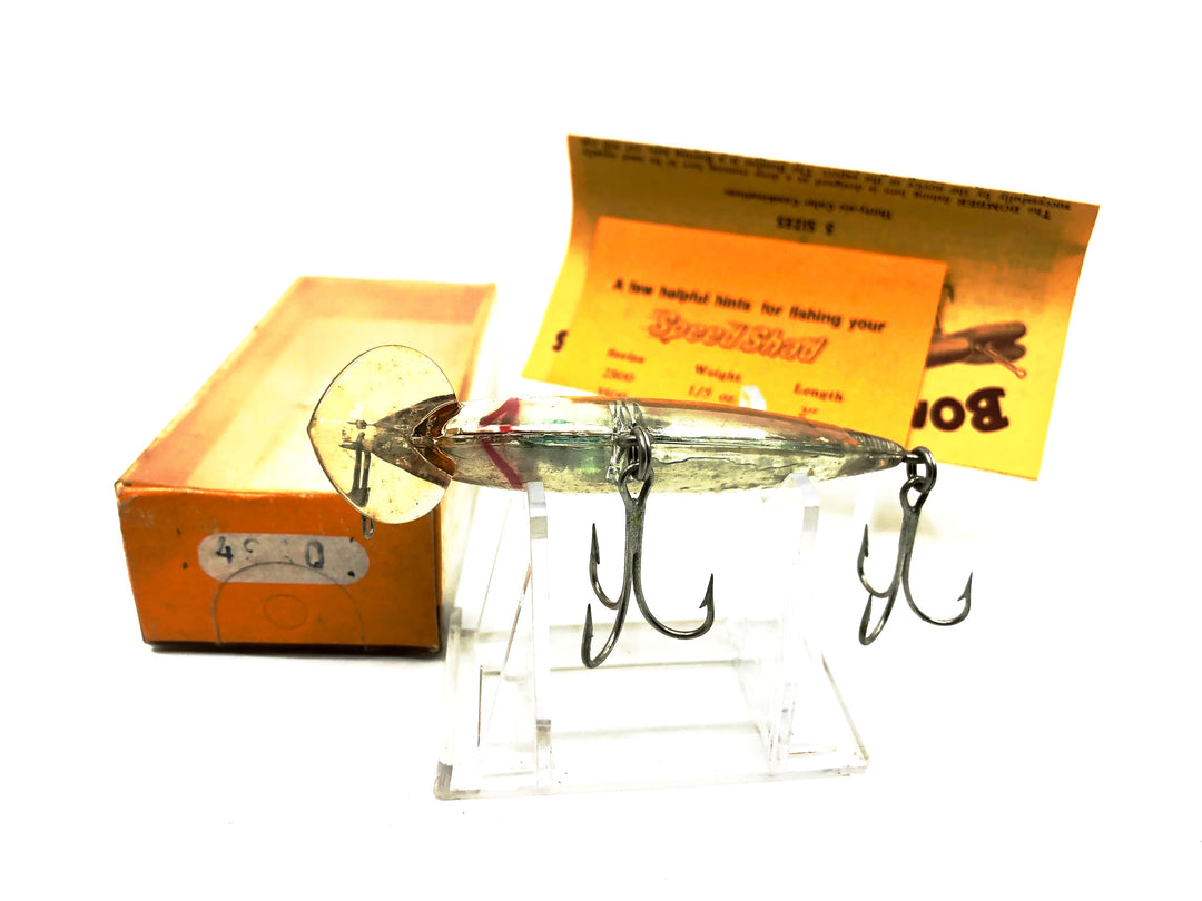 Bomber Speed Shad 4SAQ, Aqua Flash Color with Box