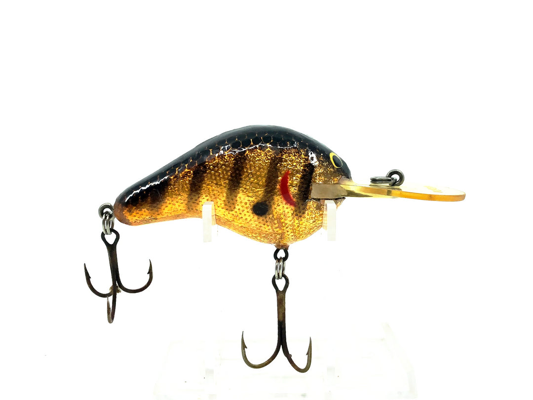 Bagley Diving B2 DB2-SBG, Black Stripes on Gold Foil Color