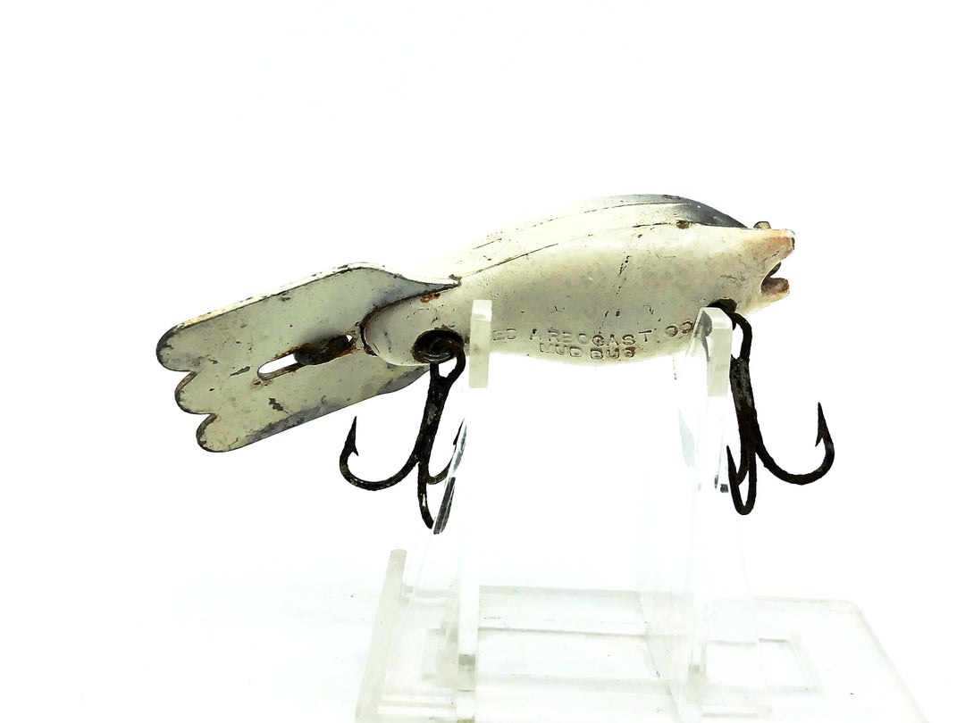 Arbogast Mud Bug, White/Black Back Color