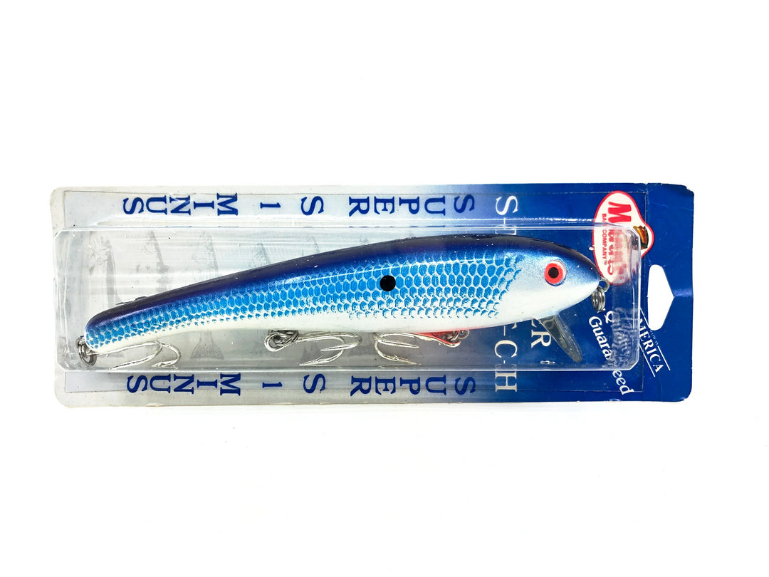 Mann's Super Stretch 1-, Blue Shad Color on Card