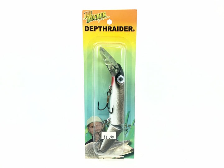 Joe Bucher Tackle Co. Buchertail Jointed Baby Depth Raider 6", Sucker Color New on Card