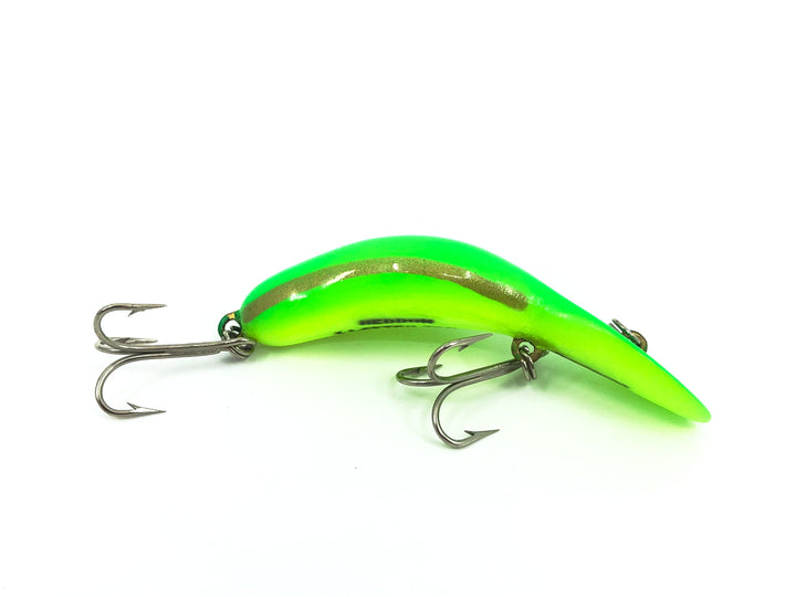 Heddon Clatter Tad, FY Chartreuse Mullet Color