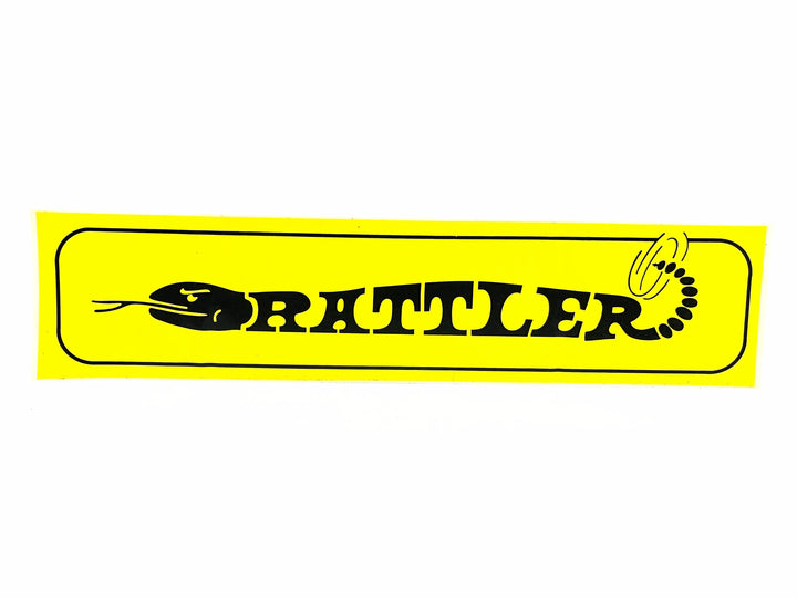 Rattler Vintage Fishing Sticker