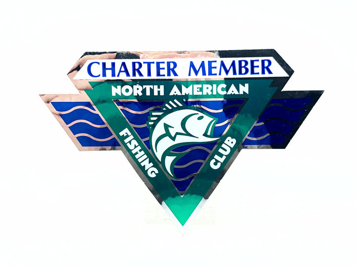 North American Fishing Club Charter Member Sticker