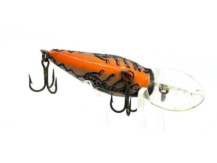 Bomber Model A 6A, XC4 Dark Brown Crawfish/Orange Belly Color