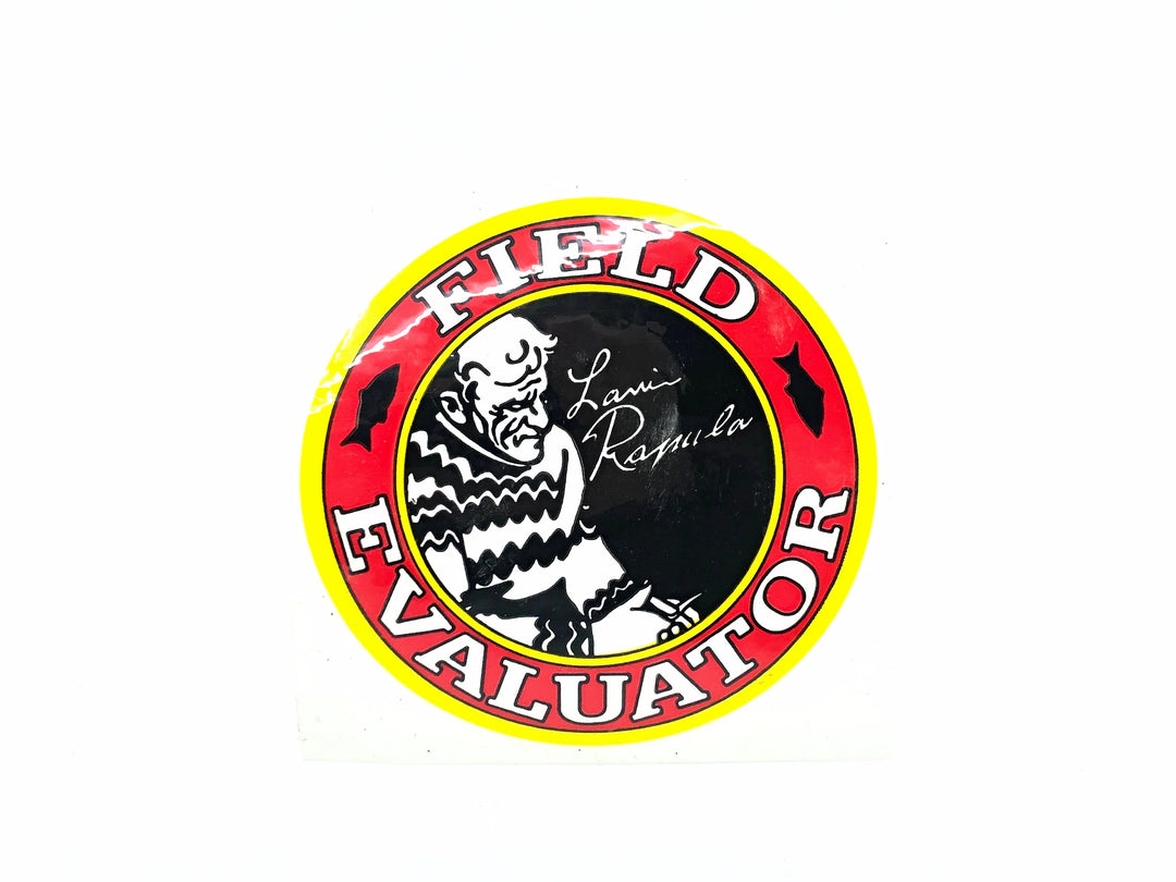 Rapala Lauri Rapala Field Evaluator Sticker