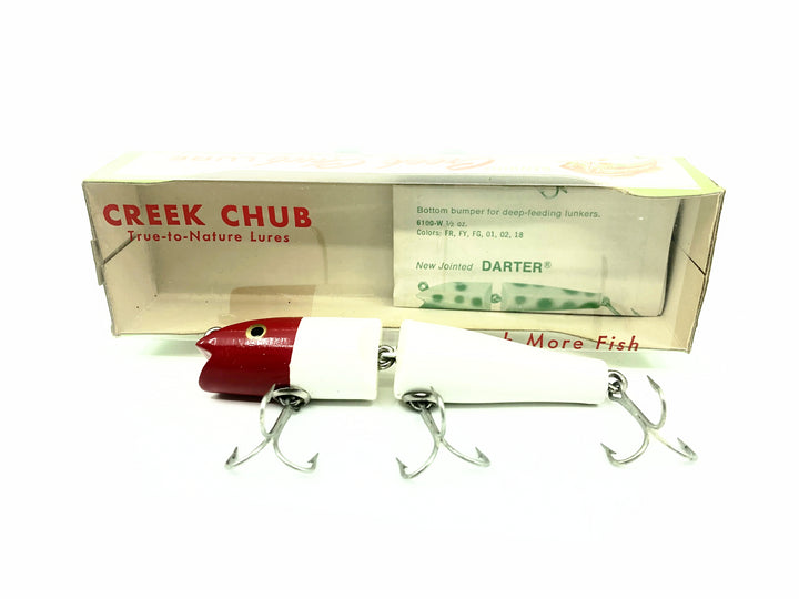 Creek Chub 4900, Red Head & White Color 4902 w/Box