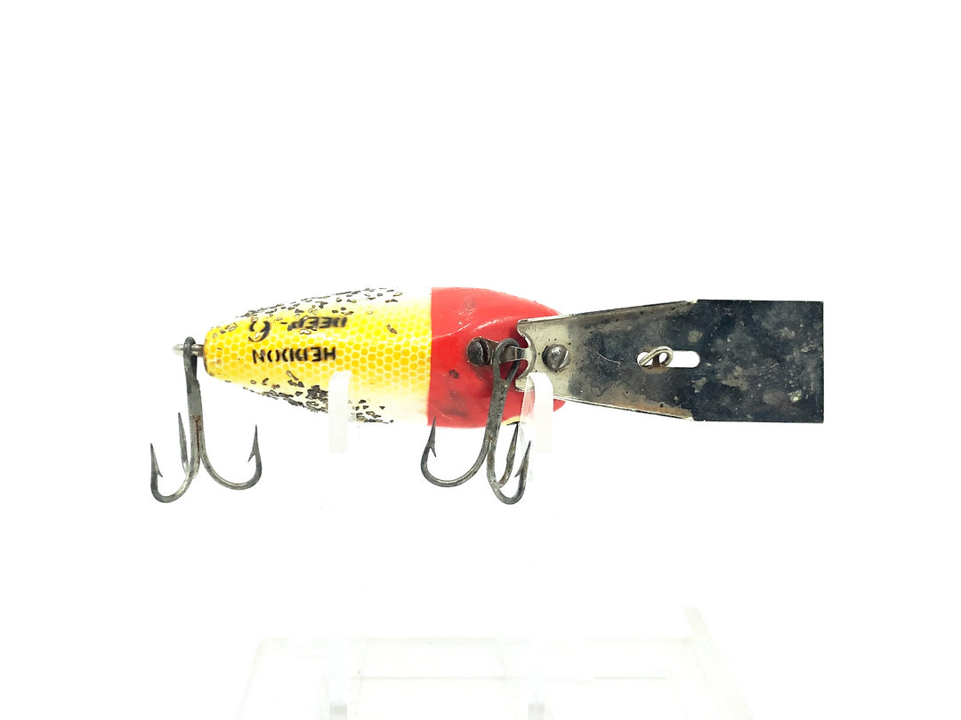 Heddon Deep-6, RHF Red Head/Silver Flitter Color