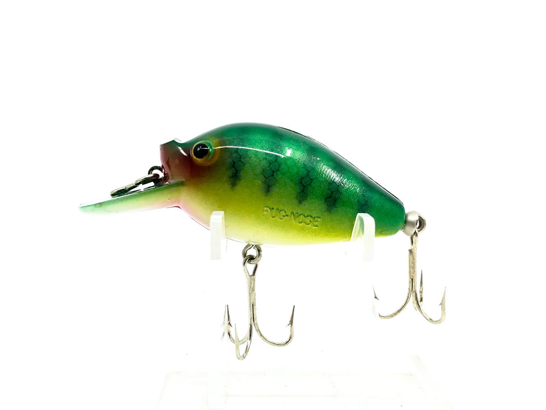 Arbogast Pug-Nose, #64 Green Crawfish Color