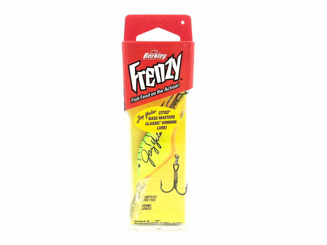 Berkley Jay Yelas Frenzy Diver, Firetiger Color New w/Box