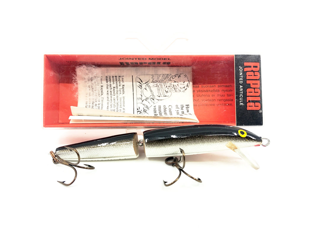 Rapala Jointed Floating Minnow J-9, S Silver Color w/Box