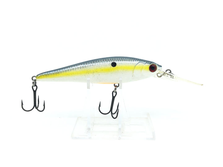 H20 Xpress Premium Suspending Jerk Shad Bait, SS Sexy Shad Color