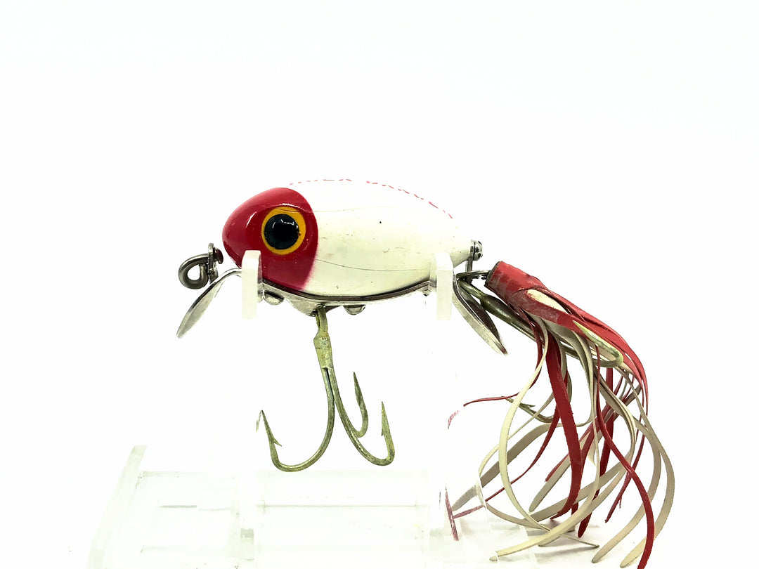 Arbogast Hula Dancer 800, Red Head/White Color