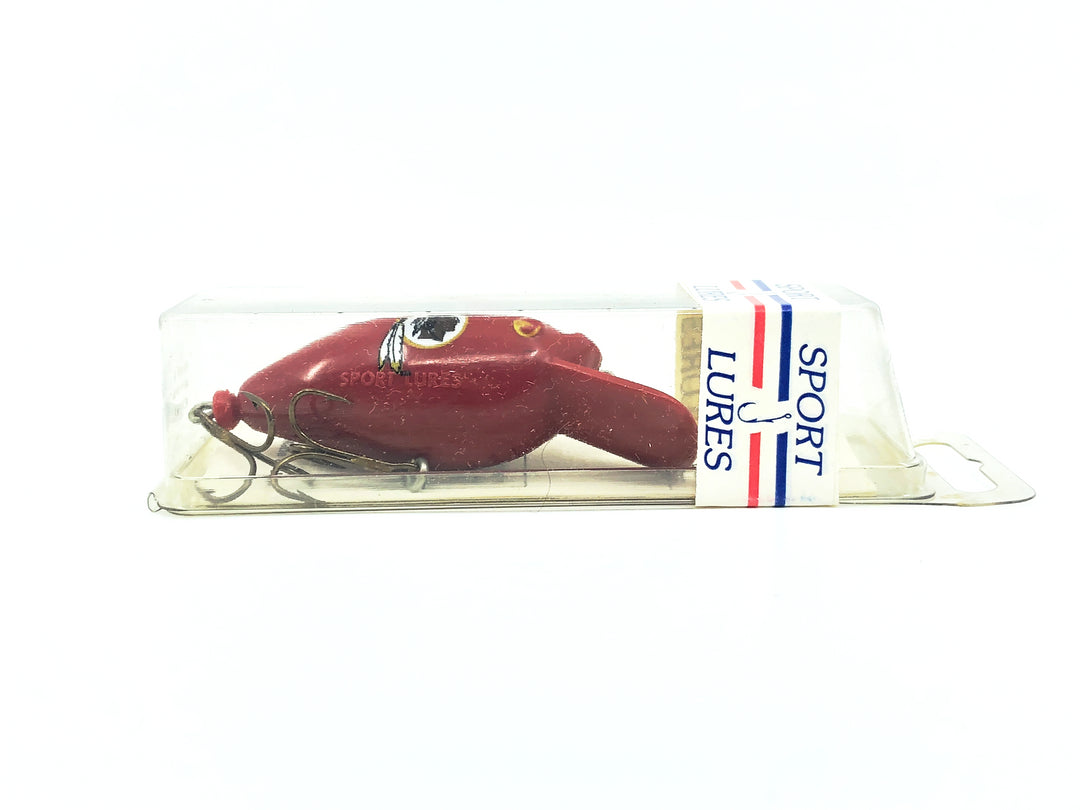 Arbogast Pug-Nose Sport Lures, Washington Redskins Color with Box