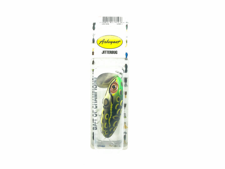 Arbogast Jitterbug 5/8oz, Bull Frog Color on Card