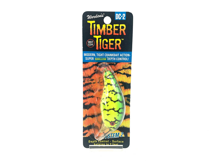 Timber Tiger Cub DC-2, #214 Worden's Fire Tiger Color on Card