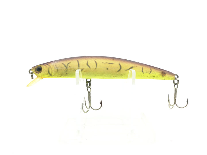 Bass Pro XPS Floating Minnow, Chartreuse/Purple Color