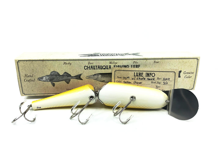 Jointed Chautauqua 8" Minnow w/Chafe Guard, Golden Shiner Color