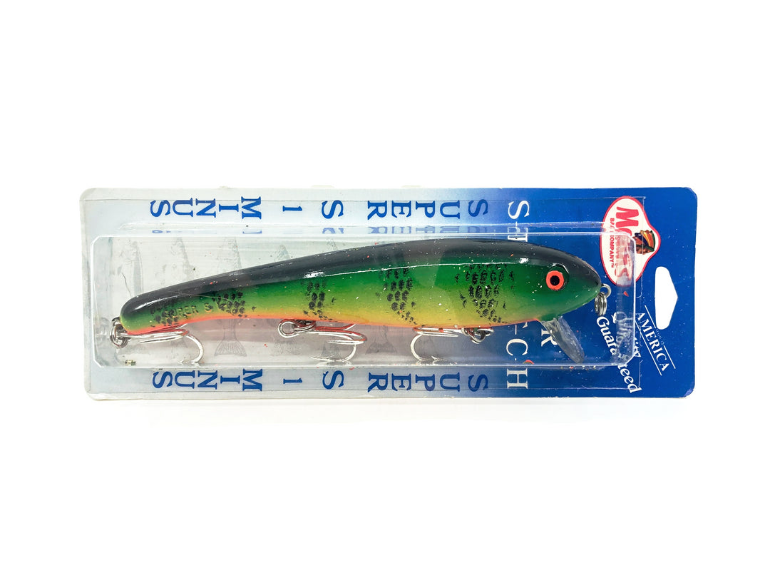 Mann's Super Stretch 1- Minus, Green Mackeral Color on Card