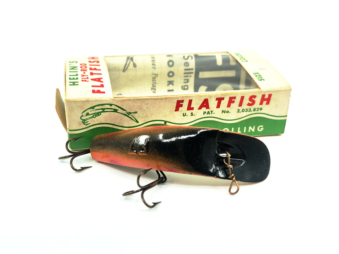 Helin Flatfish F7, OP Orange Perch Color in Box