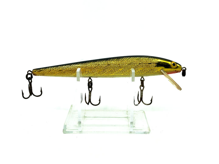 Rebel Floating Minnow F20, #02 Gold/Black Back Color