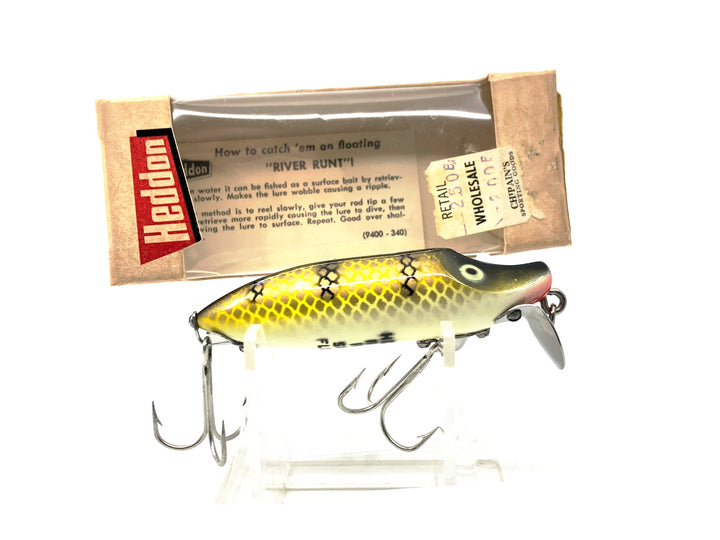 Heddon River Runt Spook Floater 9400, M Pikie Color w/Box