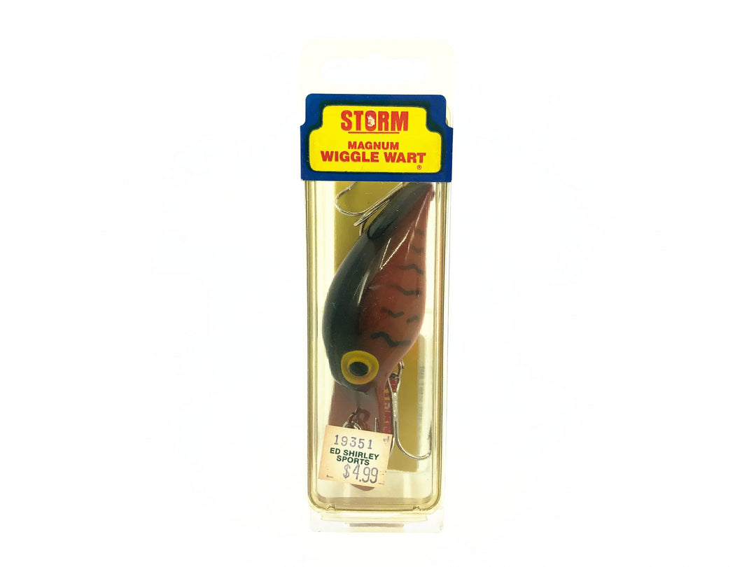 Storm Magnum Wiggle Wart AV37 Brown Crawdad Color in Box